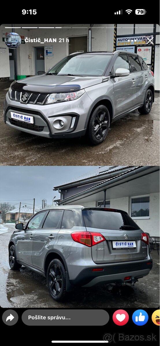 Suzuki Vitara 1,4 Turbo 103 kw Boosterjet allgrip