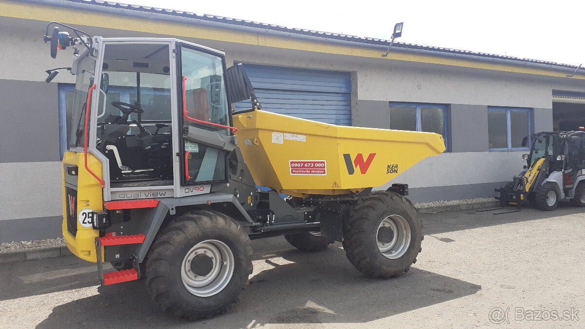 Kolesový dumper sklápač Wacker Neuson DV90