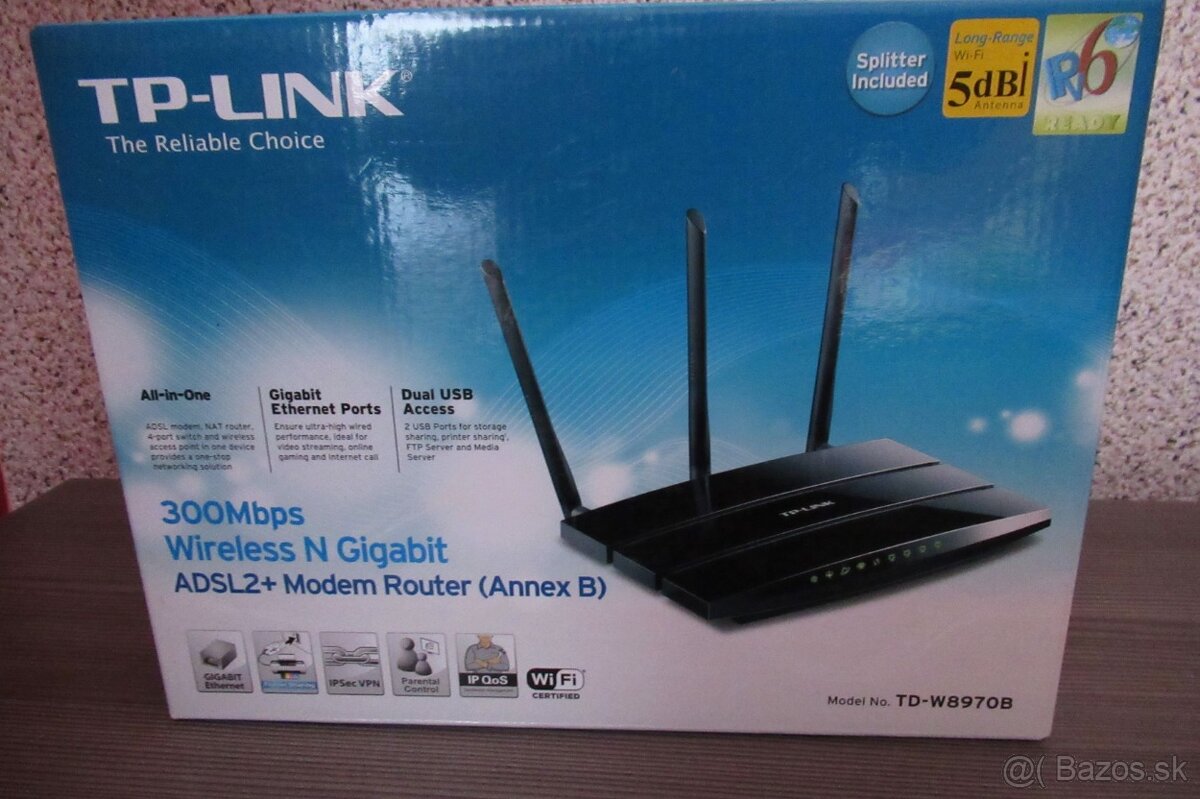 Router TP LINK TD 8970B