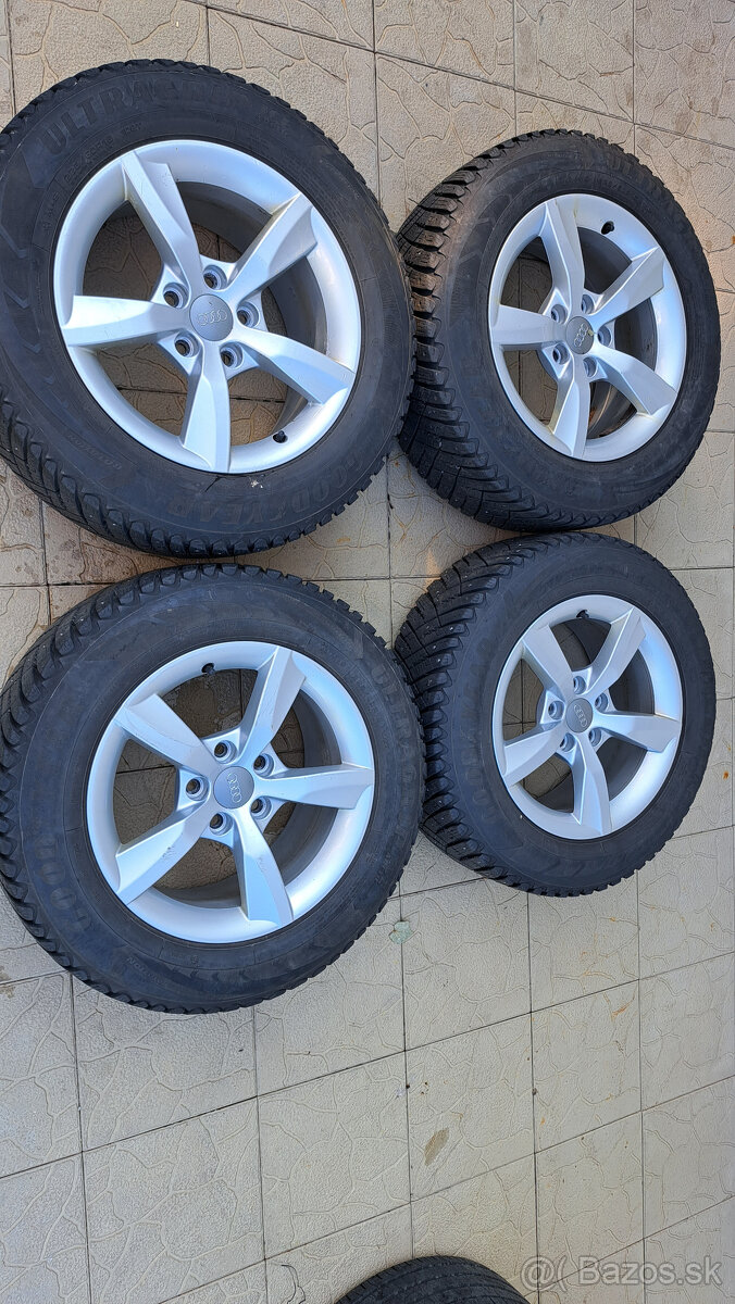 ZIMNÁ sada diskov Audi 225/60/R16 5x112