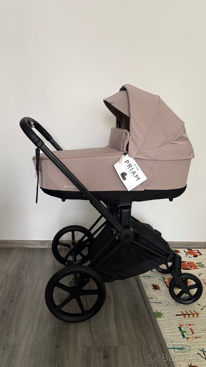 Cybex priam 4.0 matt black/cozy beige