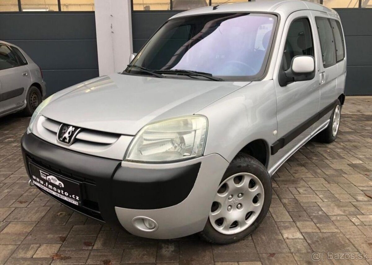 Peugeot Partner 1.6 16V TAŽNÉ benzín manuál 80 kw