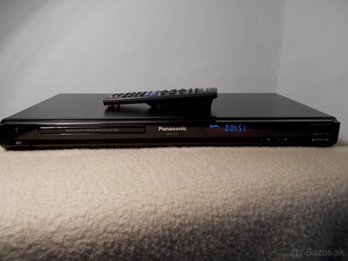 Panasonic S33 DVD prehrávač