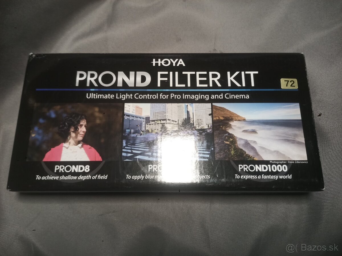 Hoya PROND Filter Kit(ND8, ND64,ND1000) 72mm