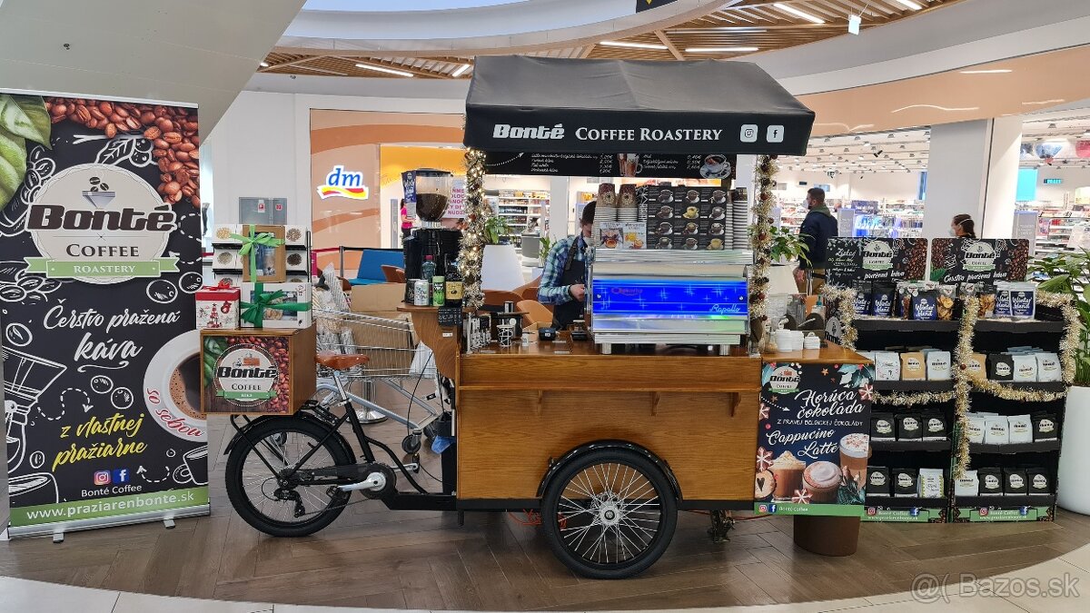 Úplne nový  Coffee Bike s vlastným brandingom