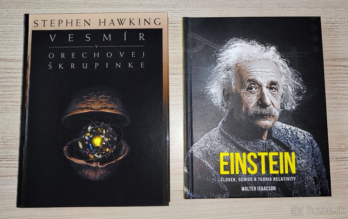 KNIHY STEPHEN HAWKING A EINSTEIN