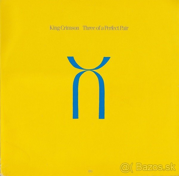 LP King Crimson ‎– Three Of A Perfect Pair - Germany 1984