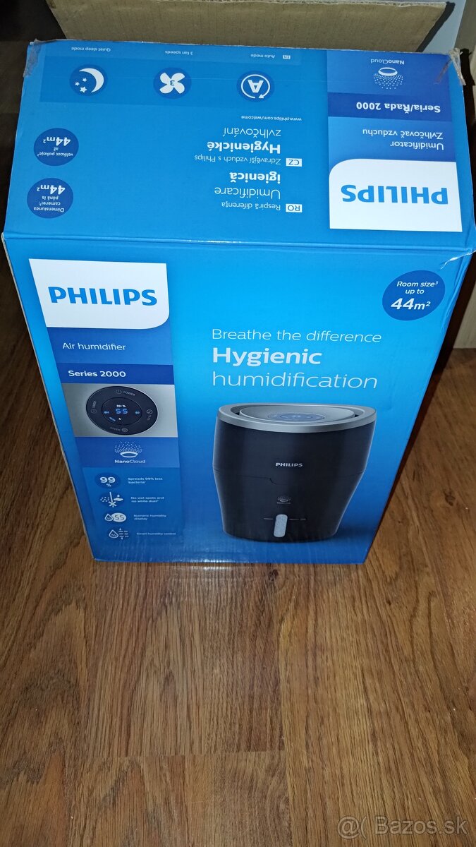 Zvlhčovač vzduchu Philips HU4814 NanoCloud 300 ml/h 44 m² '3