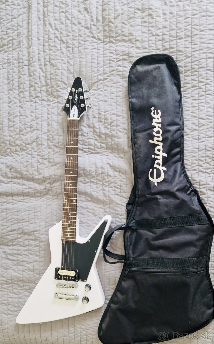 Elektricka gitara Epiphone Pro-1 s puzdrom (nevhodny darcek)