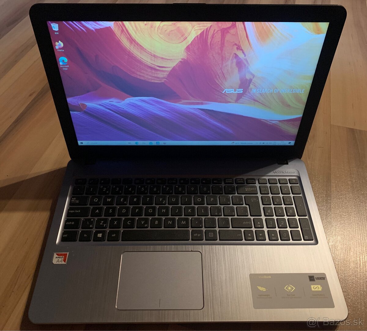 Notebook Asus VivoBook X540BA