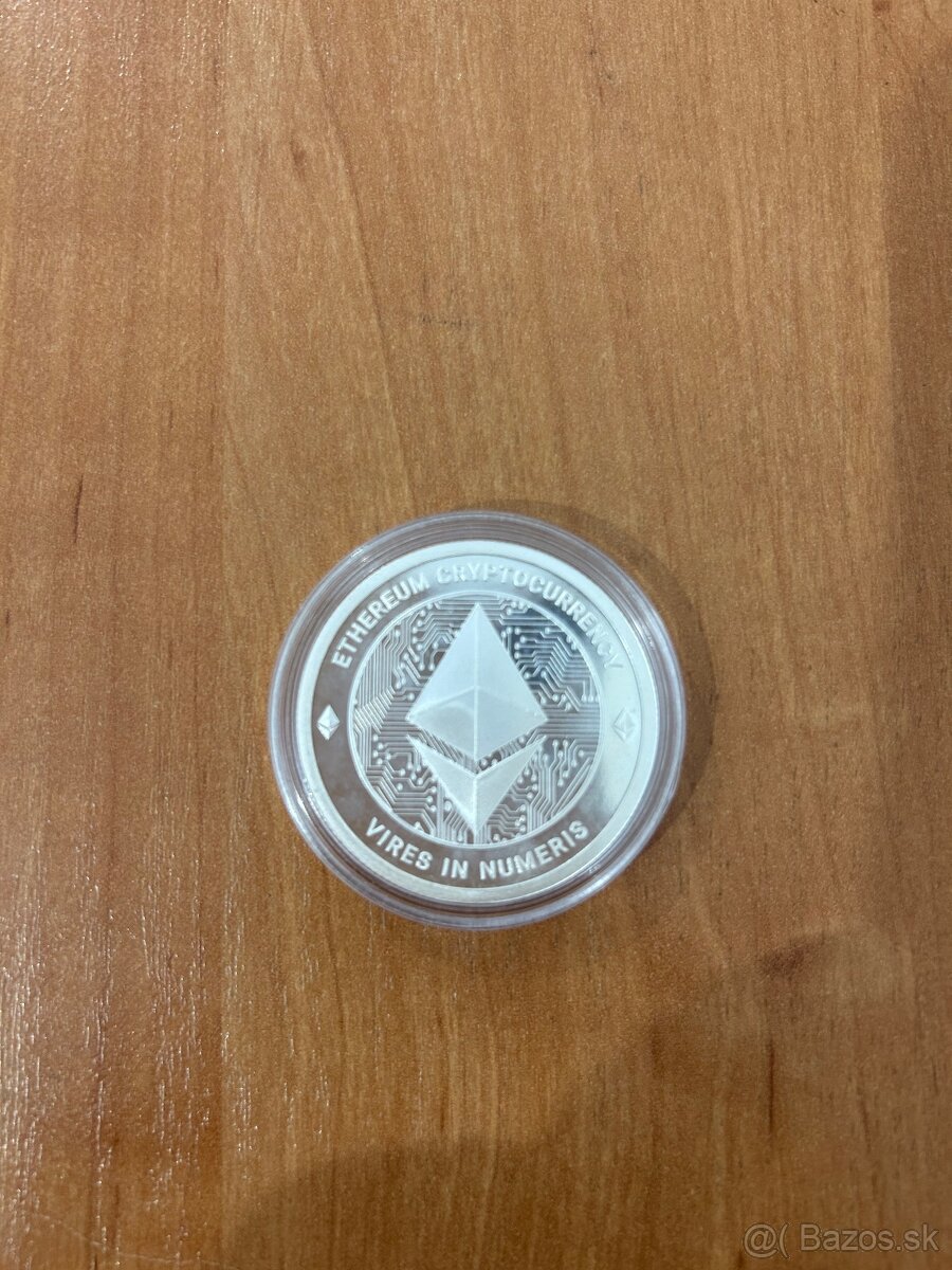 Strieborná minca Ethereum 1oz