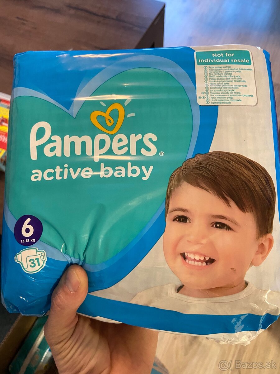 Plienky pampers lupilu