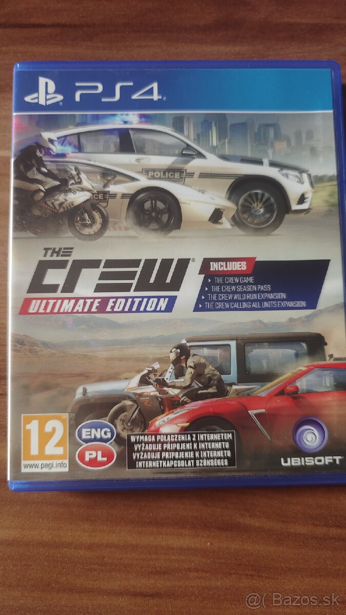 THE CREW ULTIMATE EDITION na konzolu PS4/PS5