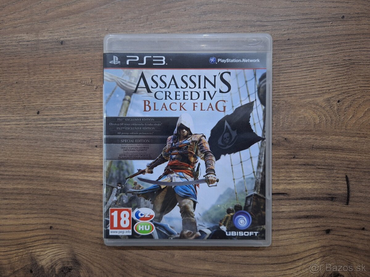 Hra na PS3 - Assassins Creed IV Black Flag CZ