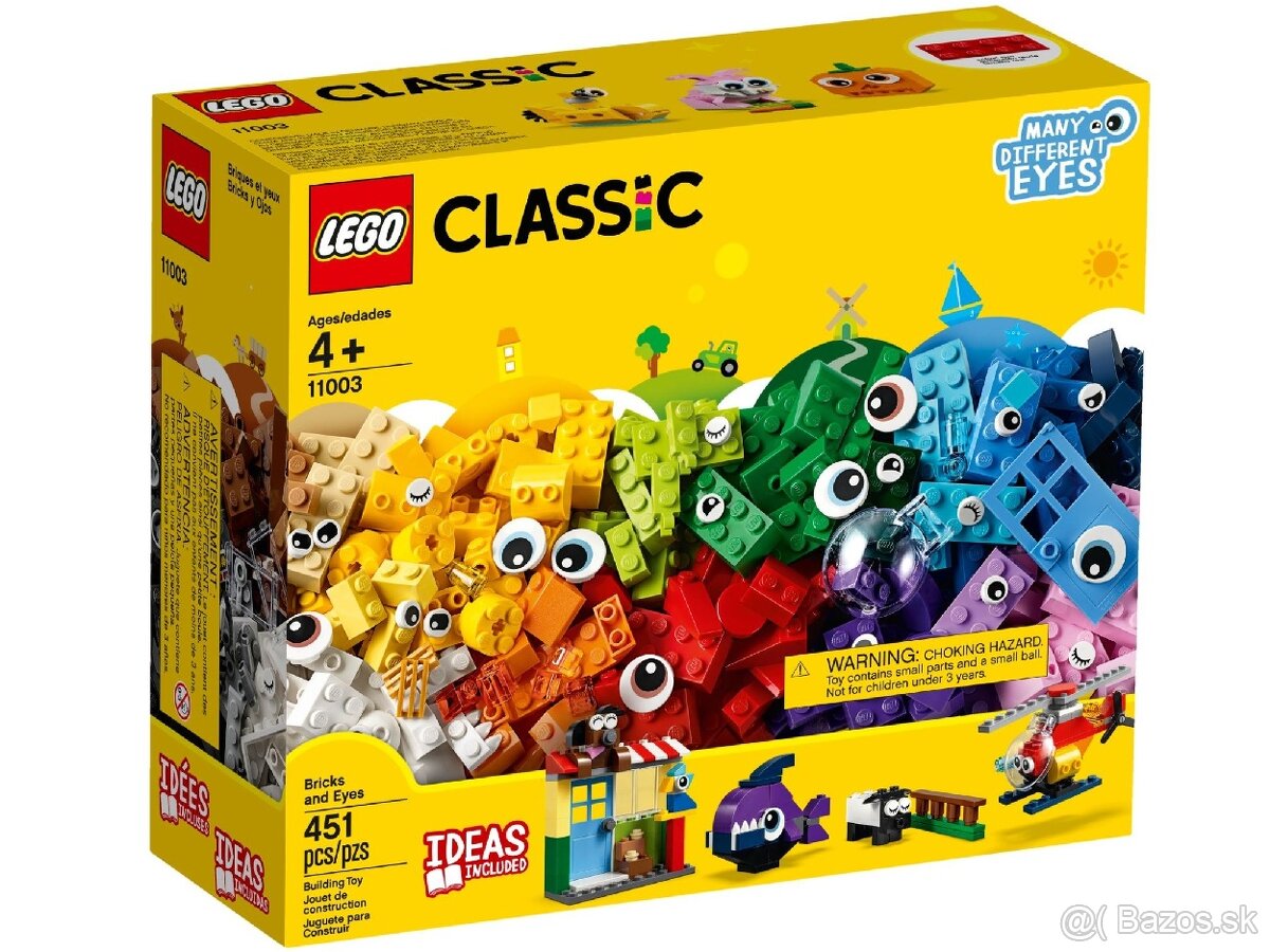 LEGO CLASSIC 11003 - Kocky a oči