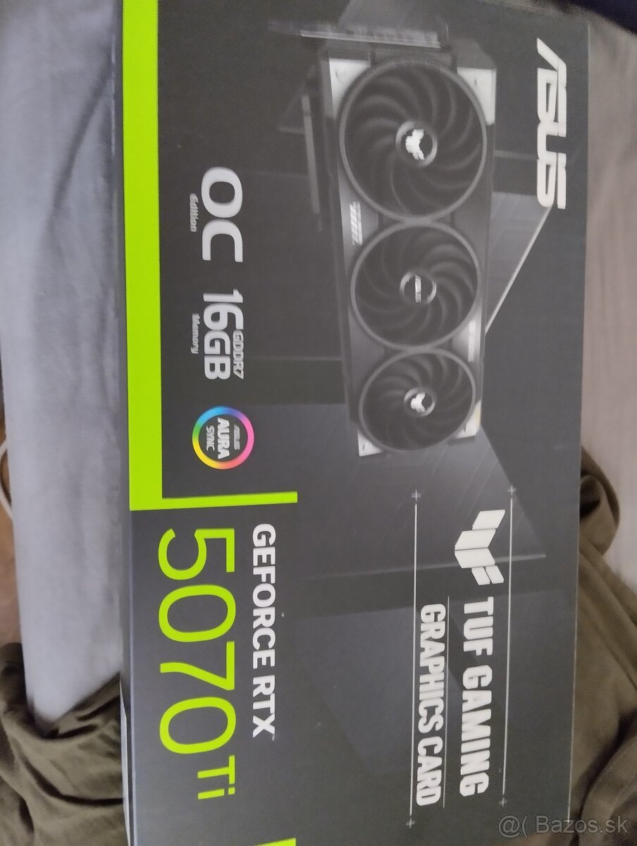 RTX 5070 TI ASUS TUF GAMING 16GB OC