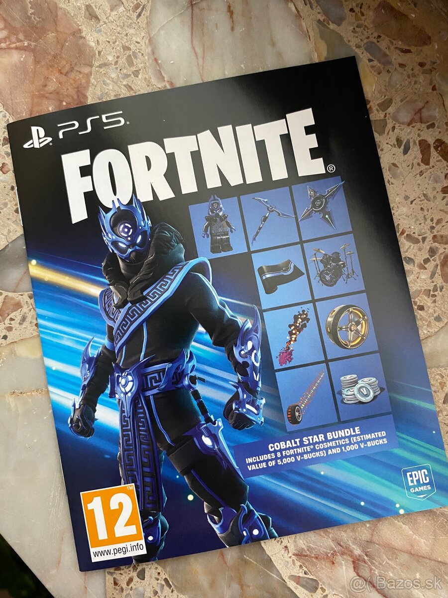 Fortnite Cobalt Star bundle PS5