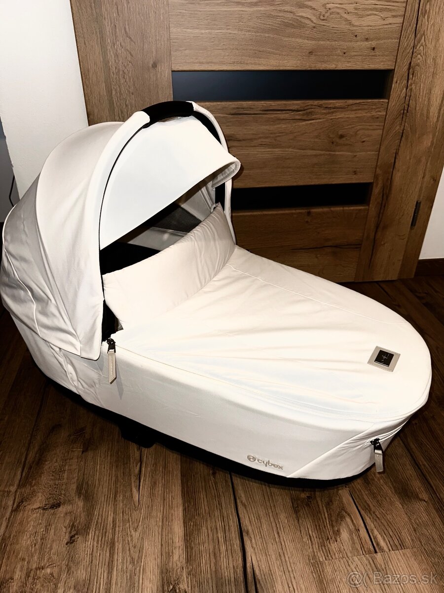 CYBEX PRIAM Lux Carry Cot Off White - vanička