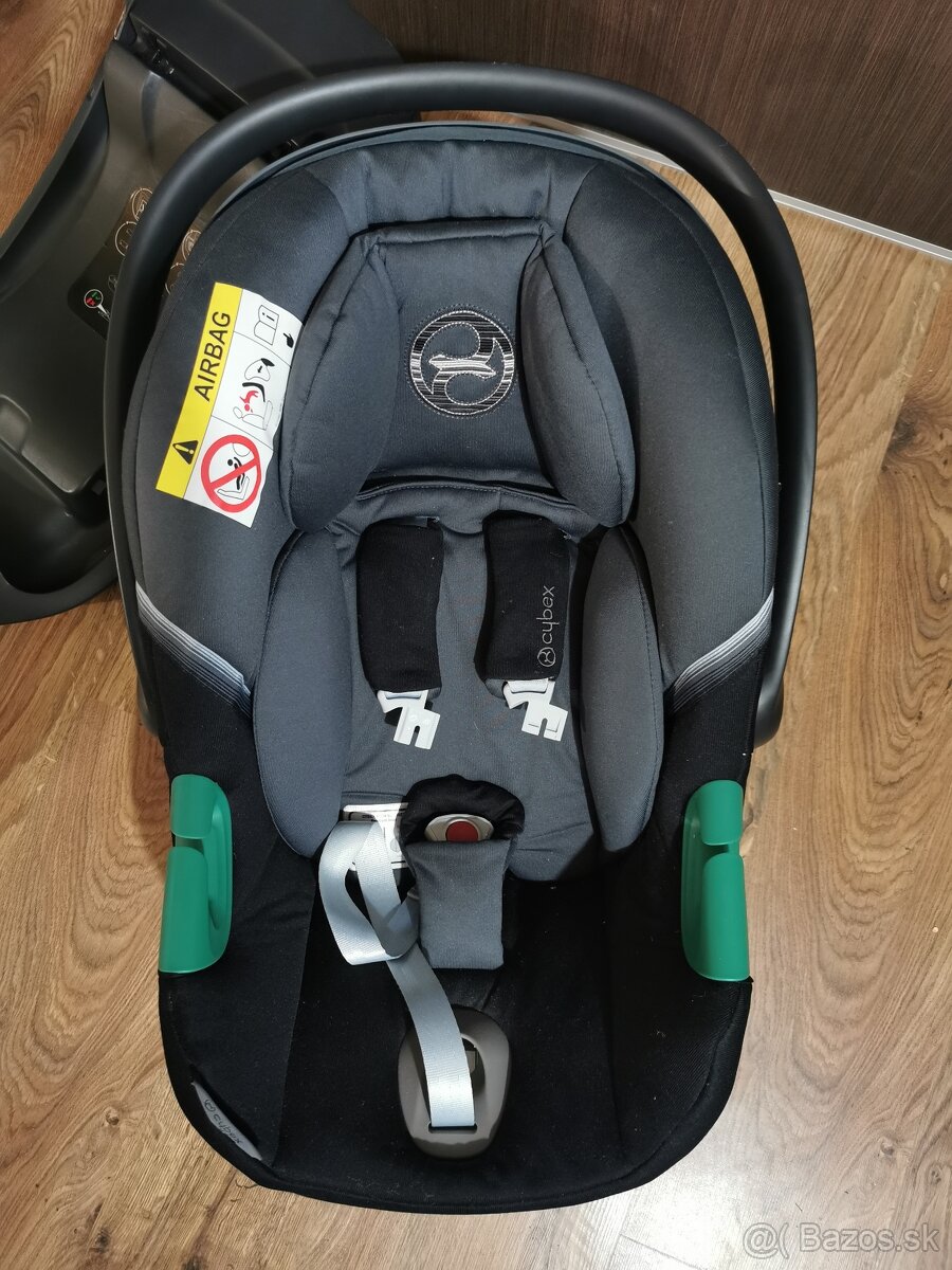 Cybex vajíčko S2+isofix+merino vložka s ľanom