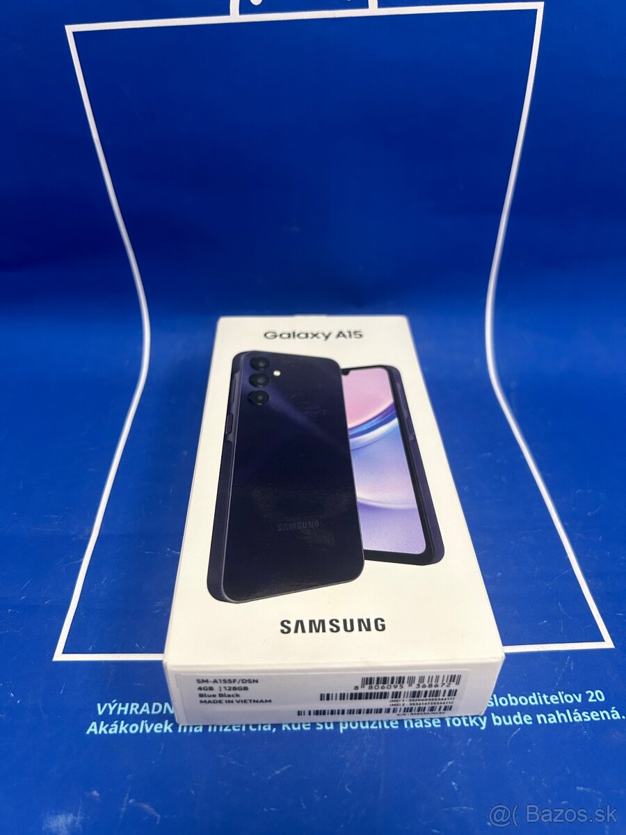 Samsung Galaxy A15 128GB Black