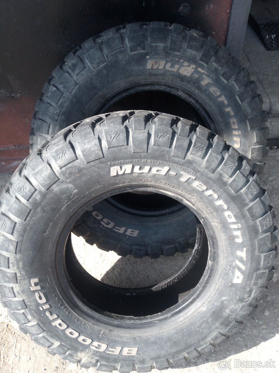 Off Road pneumatiky BFGoodrich 265/75R16