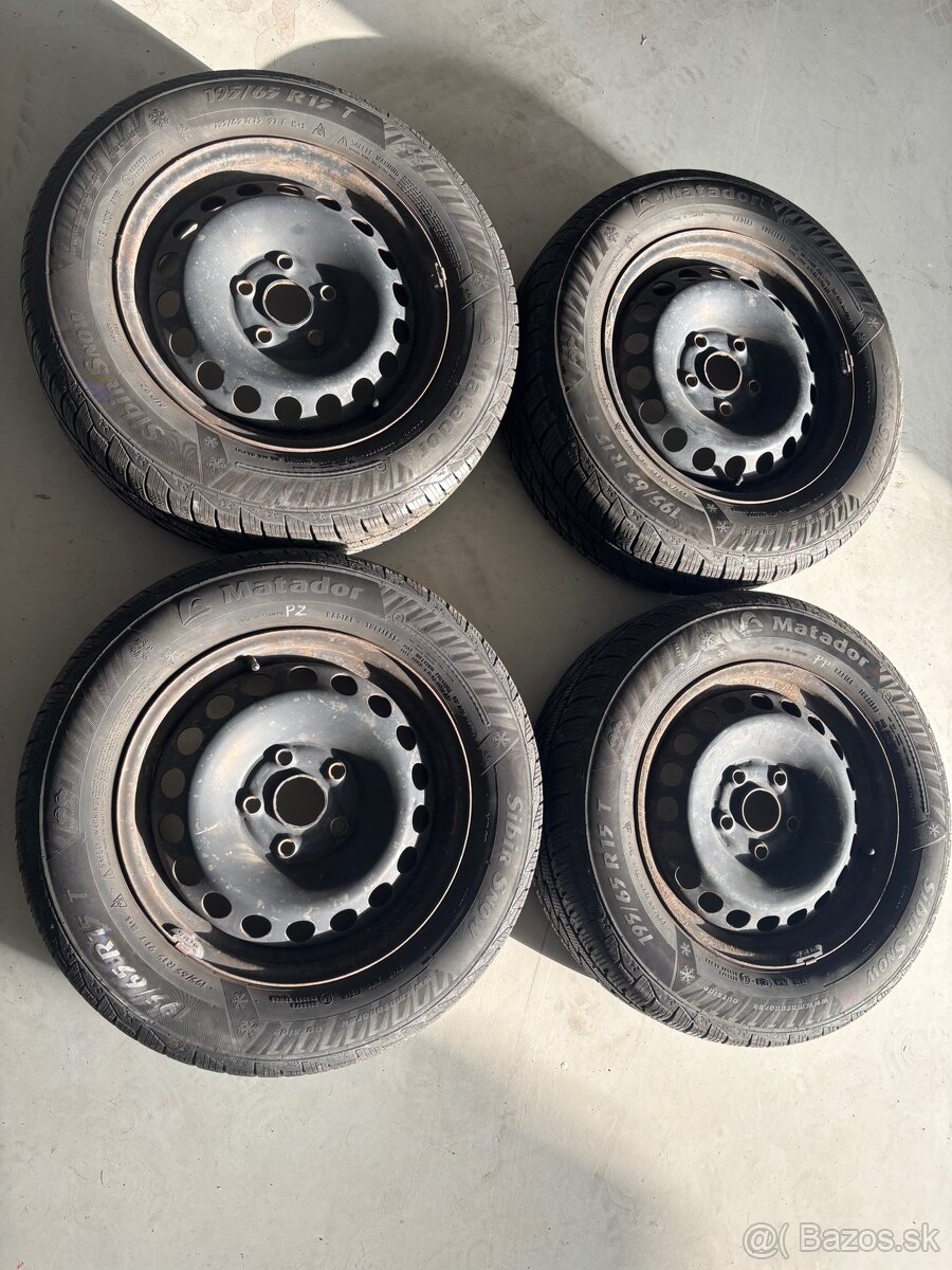 Zimné pneumatiky 195/65 R15