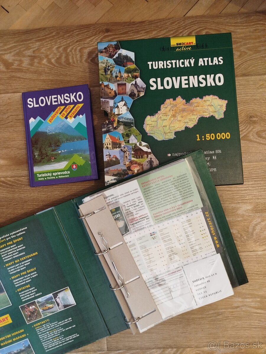 Turistický sprievodca a mapy Slovensko