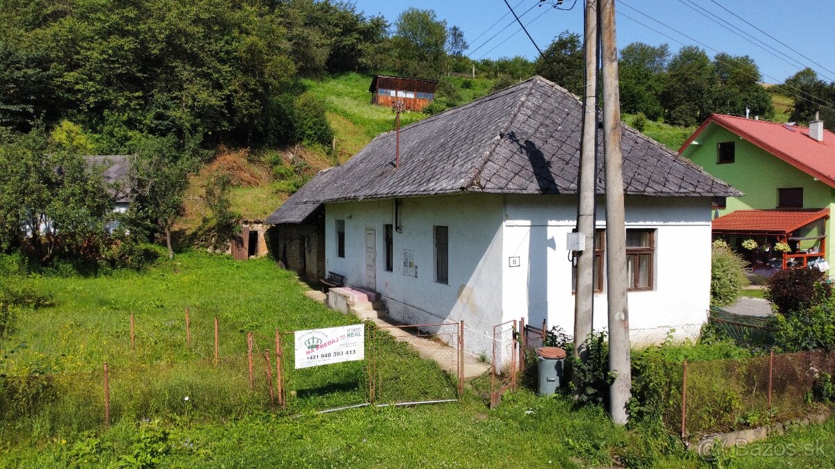 ZNÍŽENÁ CENA Chalupa na predaj Krížovany