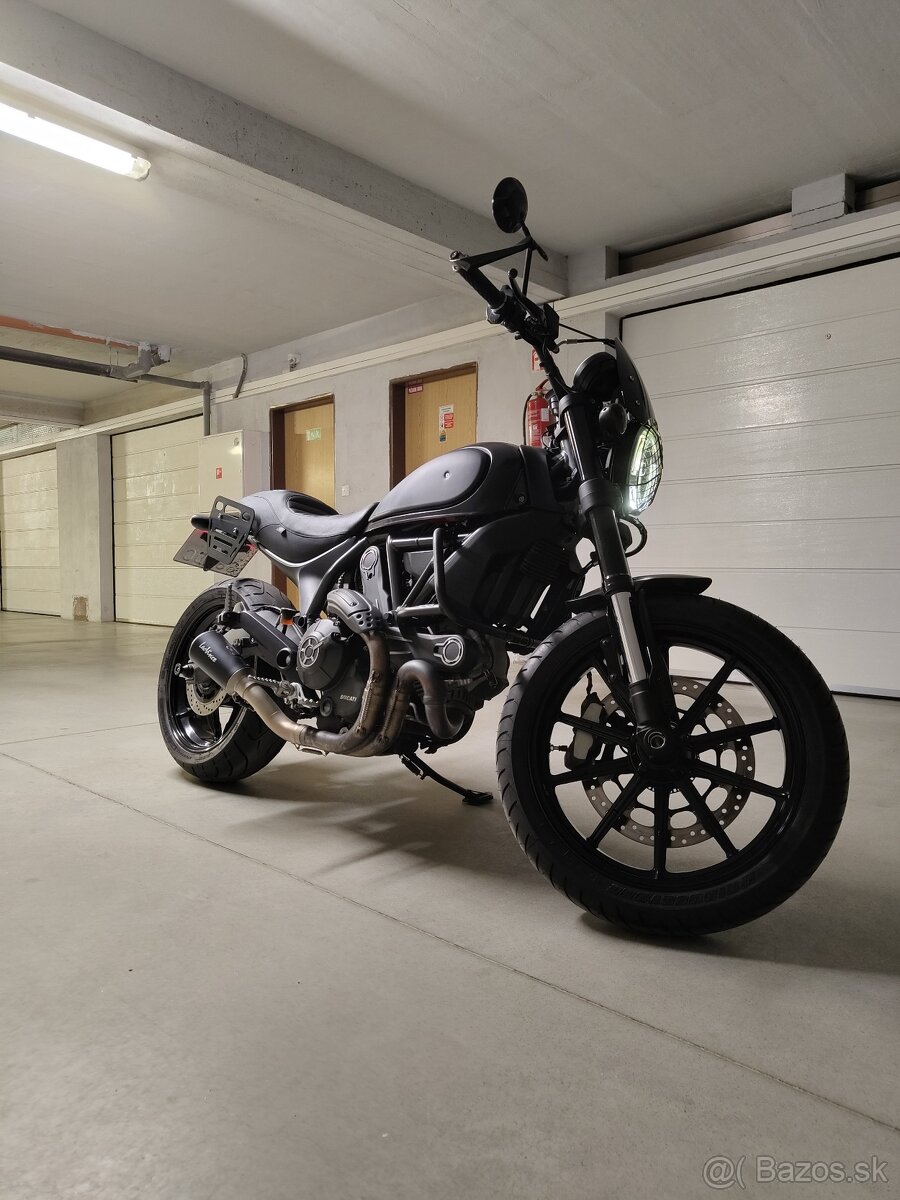 Ducati Scrambler icon 800, Leo Vince