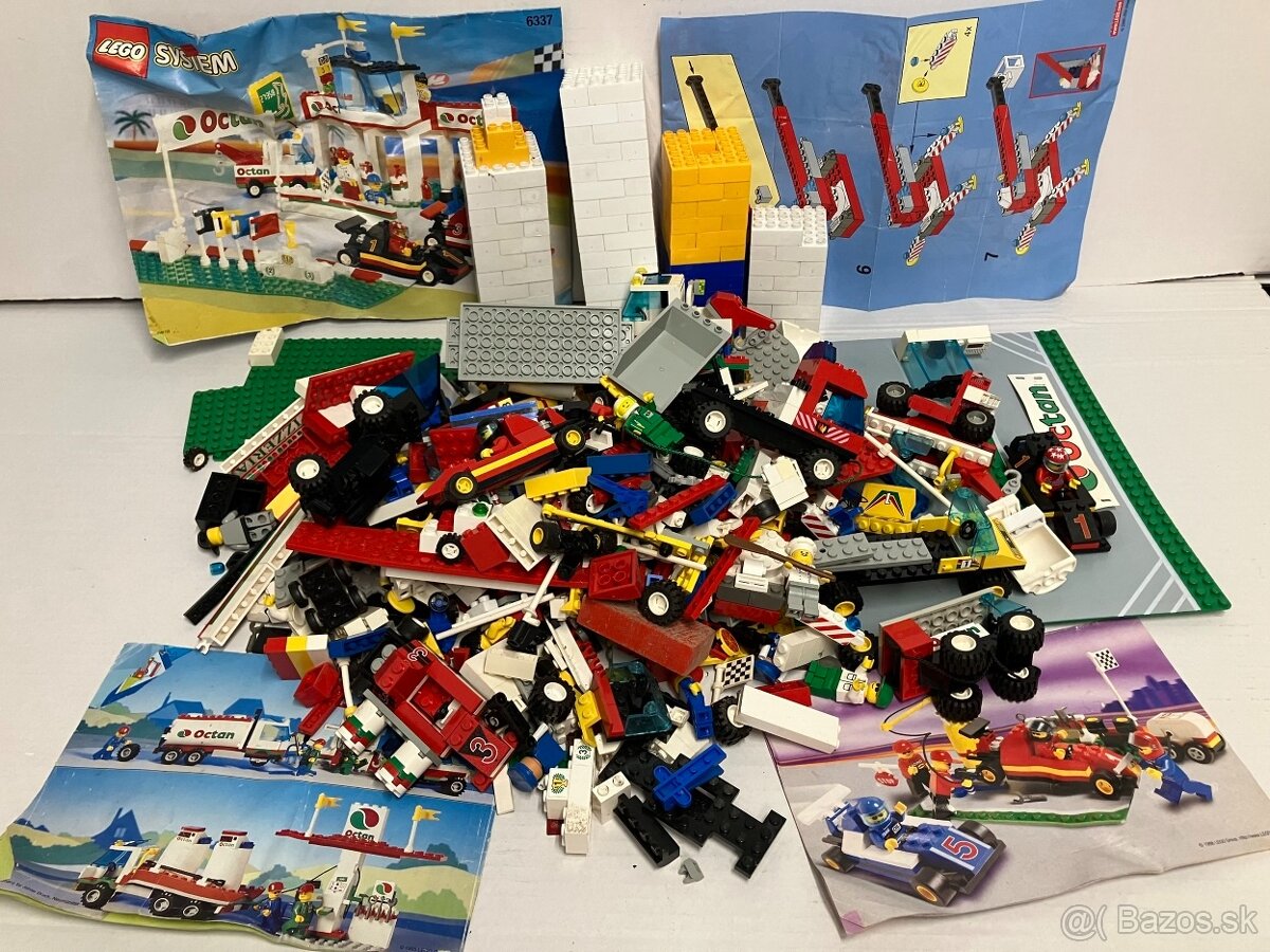 Lego City system OCTAN benzinová pumpa