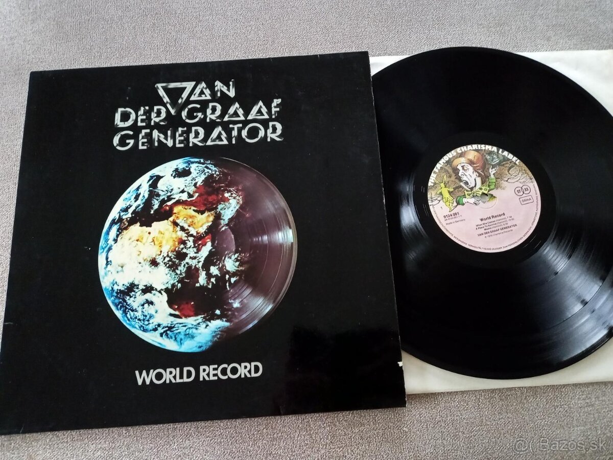 VAN DER GRAAF GENERATOR “World Record „ /Charisma 1976/ text