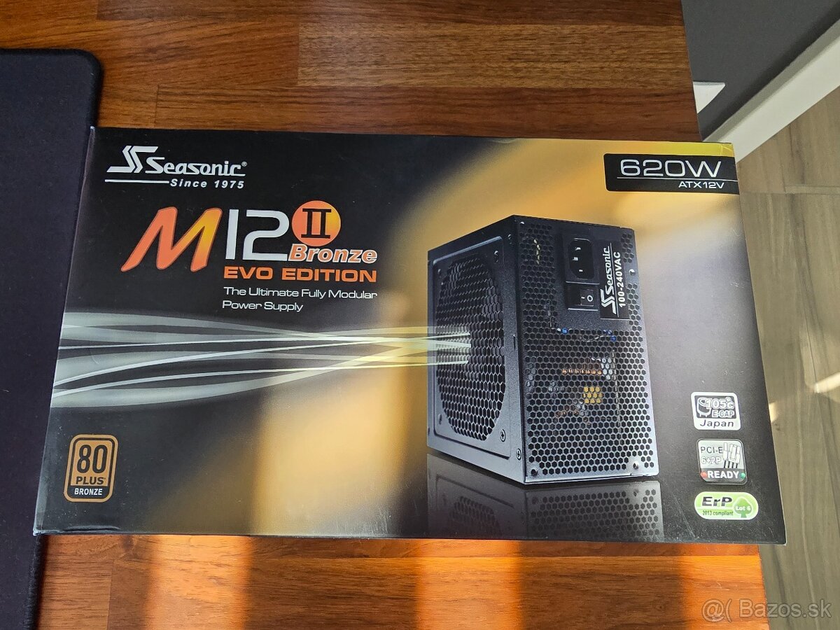 Seasonic M12II-620W Evo + Noctua NF-F12 PWM