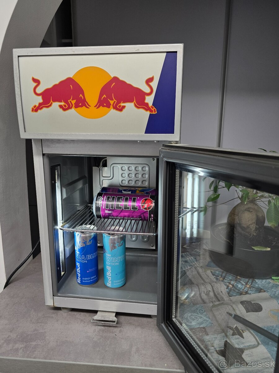 Red Bull chladnicka