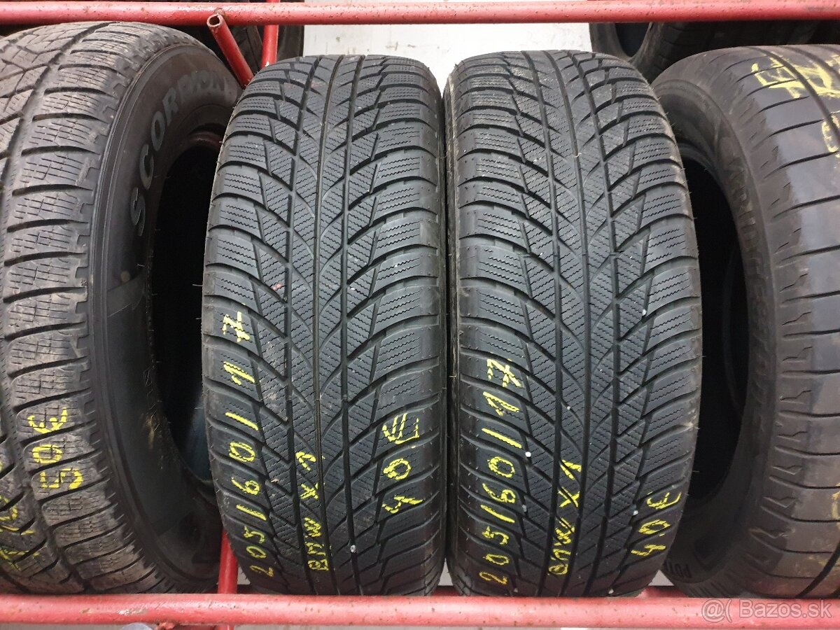 205/60R17  93H zimné pneumatiky