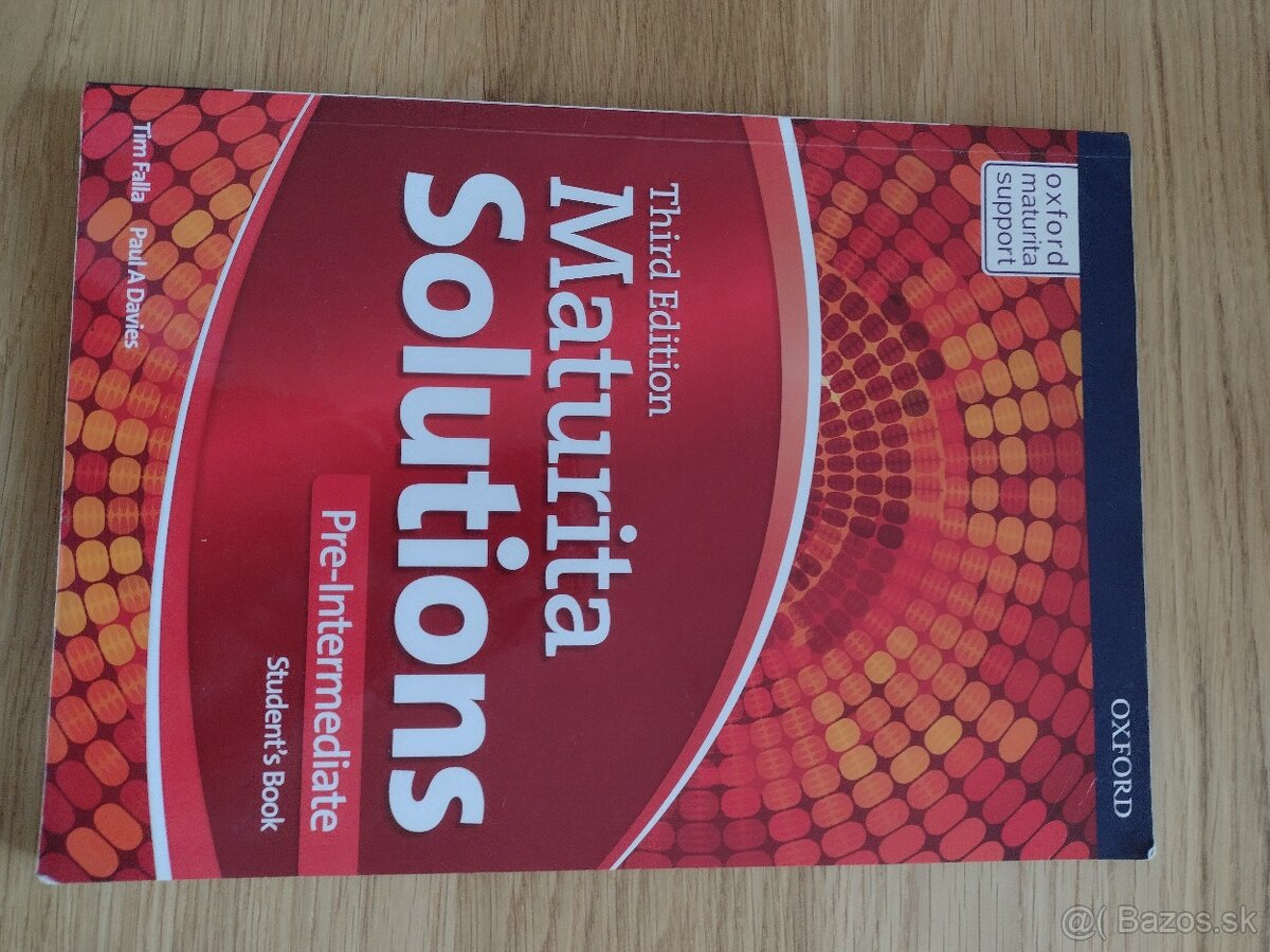 Maturita Solutions Pre-Intermediate 3rd Edition