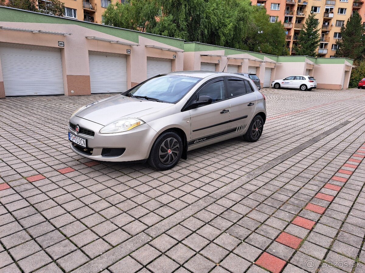 FIAT BRAVO 1,4 BENZÍN, 16V, 66KW,R.V.2008,PÔVODNÝ LAK