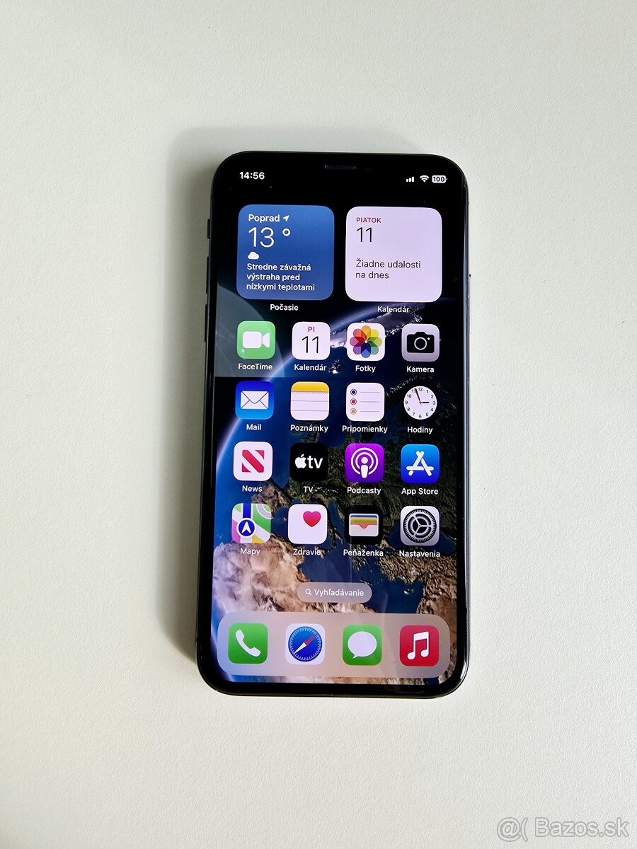 APPLE IPHONE X 64GB Baterka 100%