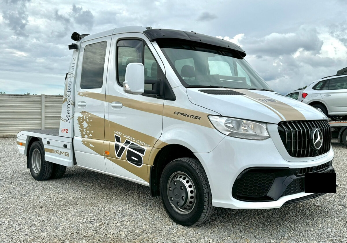 Mercedes-Benz Sprinter mini ťahač návesu AMG dvojkabína