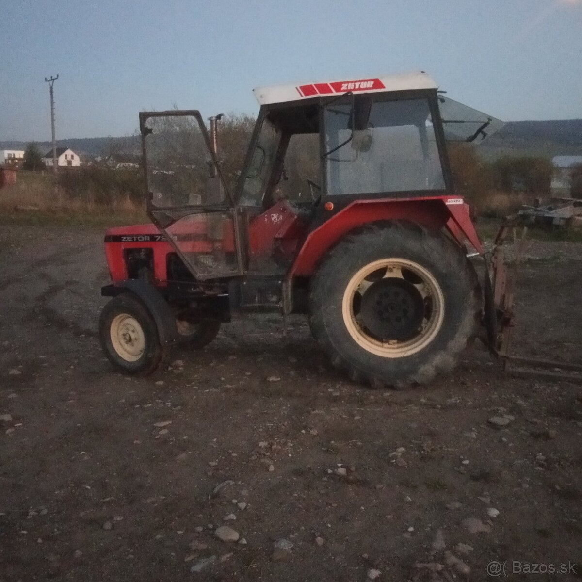 Zetor 7211 vlečka 5tonka