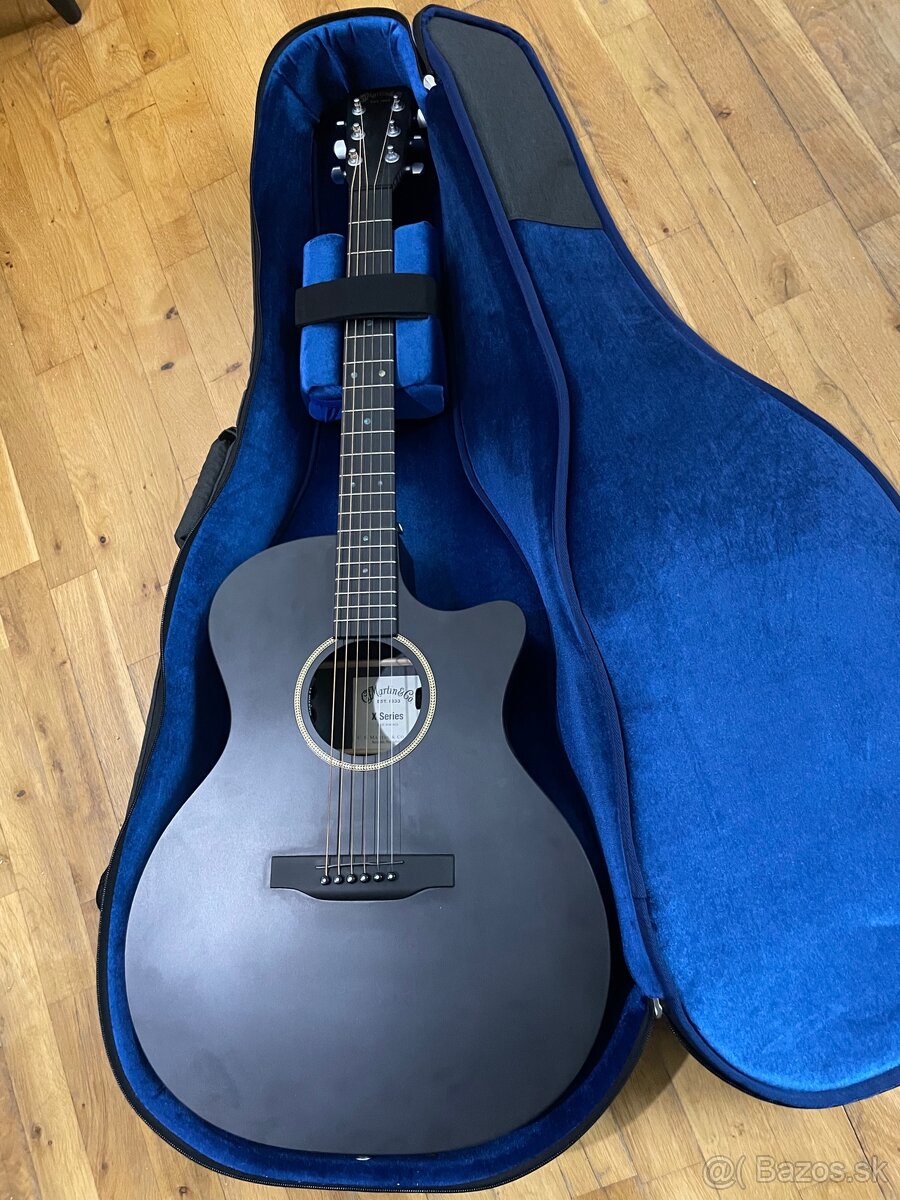 MARTIN GPC-X1E Black Elektroakustická gitara