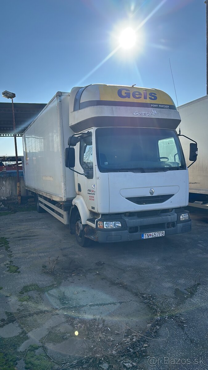 Renault Midlum 220dci, 12t s hydr.celom