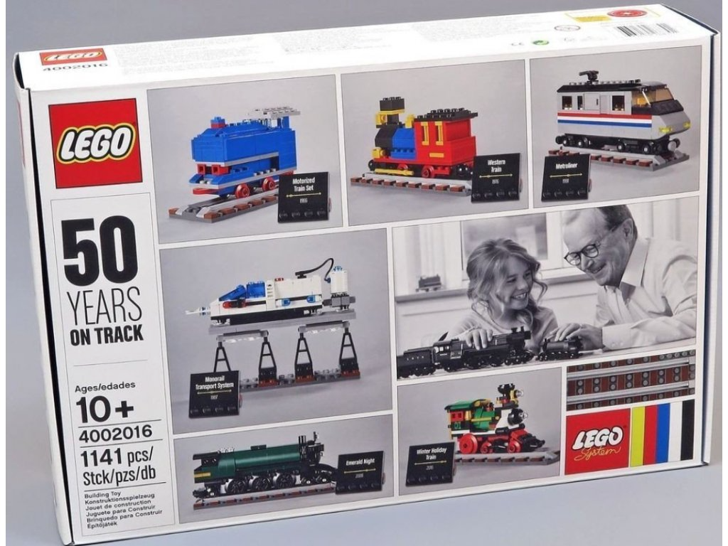 Lego Vlaky 4002016 50 Years on track