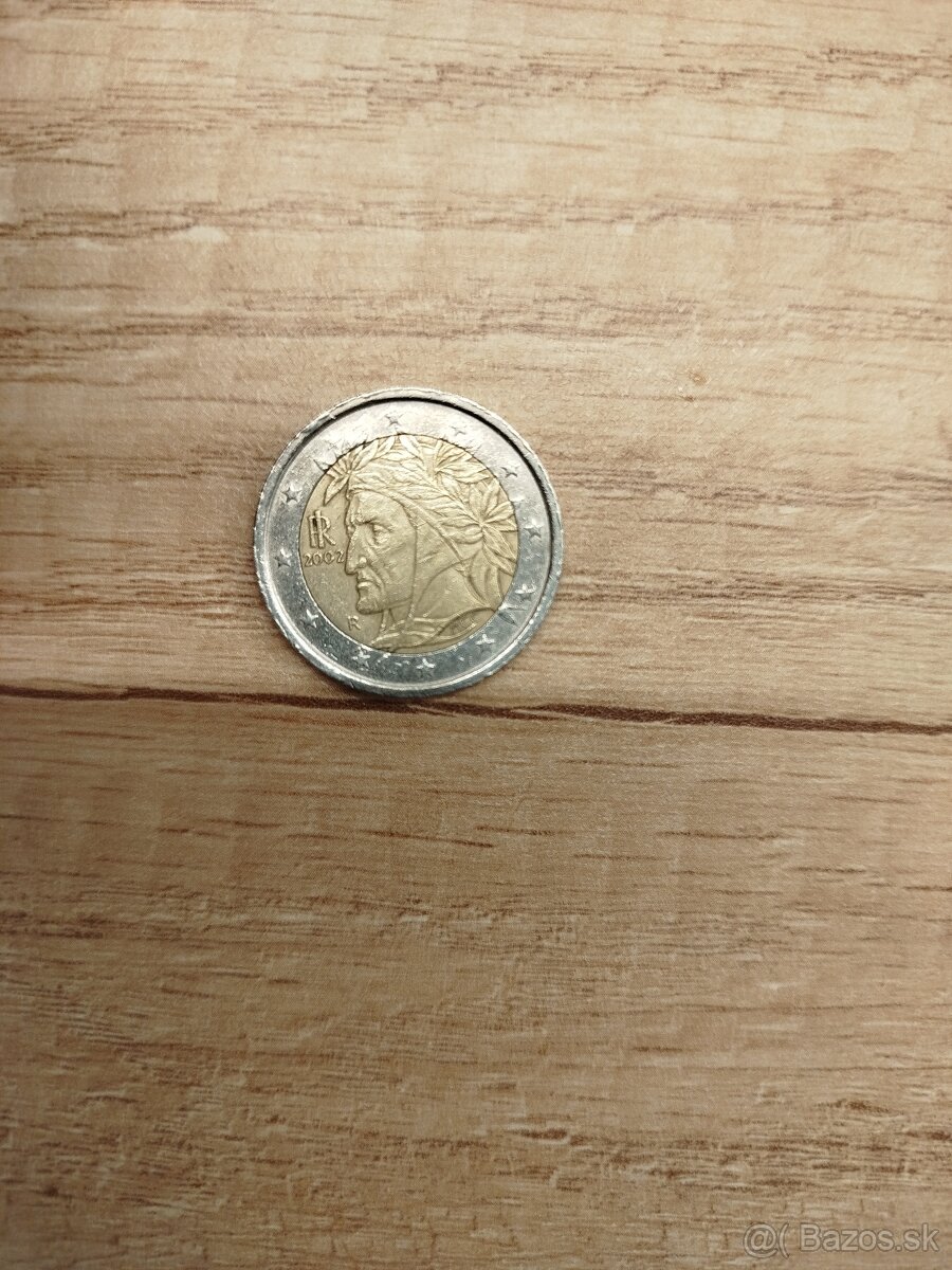 2 euro Dante Alighieri