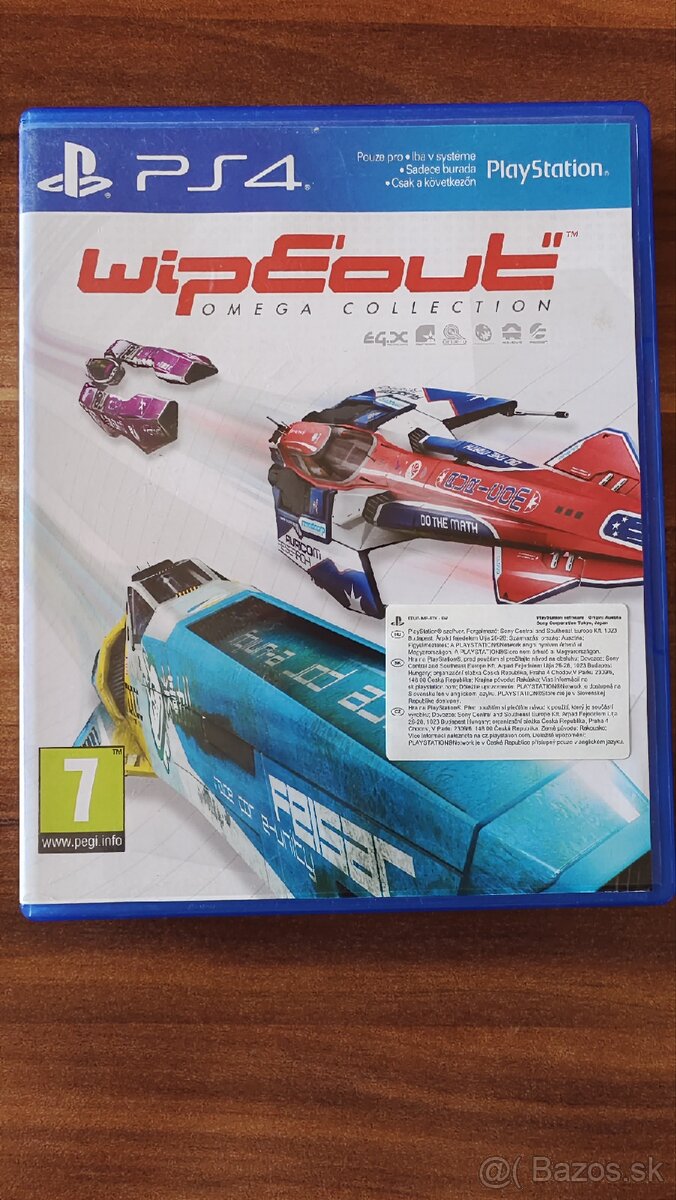 WIPEOUT OMEGA COLLECTION na konzolu PS4/PS5