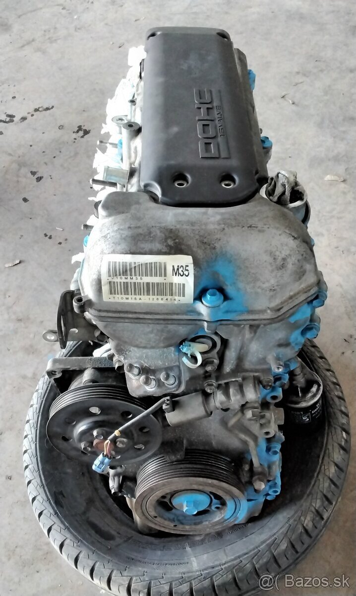 MOTOR M15A Suzuki Swift 1.5 2008 DVERE, ZADNÝ NÁRAZNÍK, ZADN