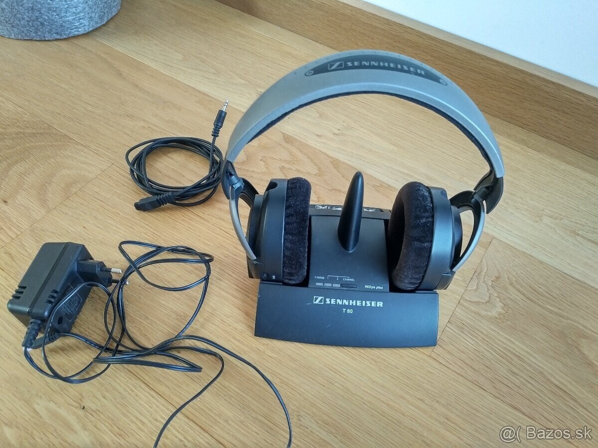 Predám bezdrôtové  slúchadlá zn. SENNHEISER HDR 80