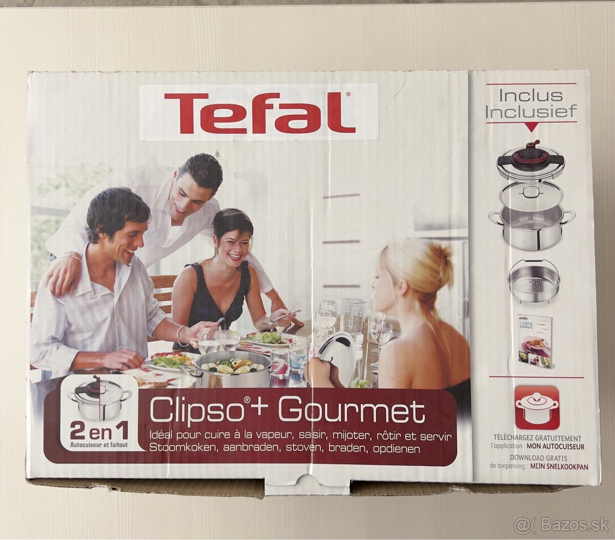 Tefal Clipso + Gourmet 6 litrový