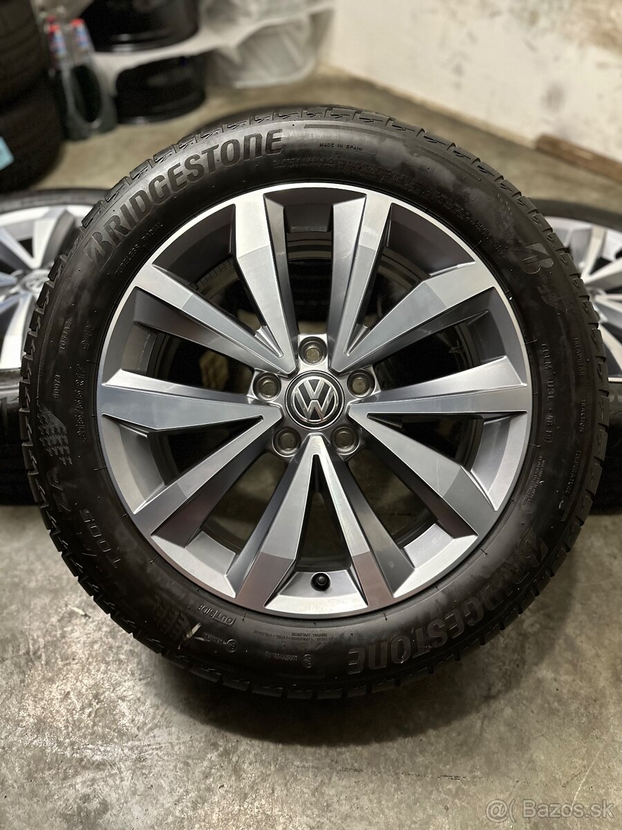 Letná sada VW Mayfield 5x112 R17 , 215/55/17 - TRoc, Passat