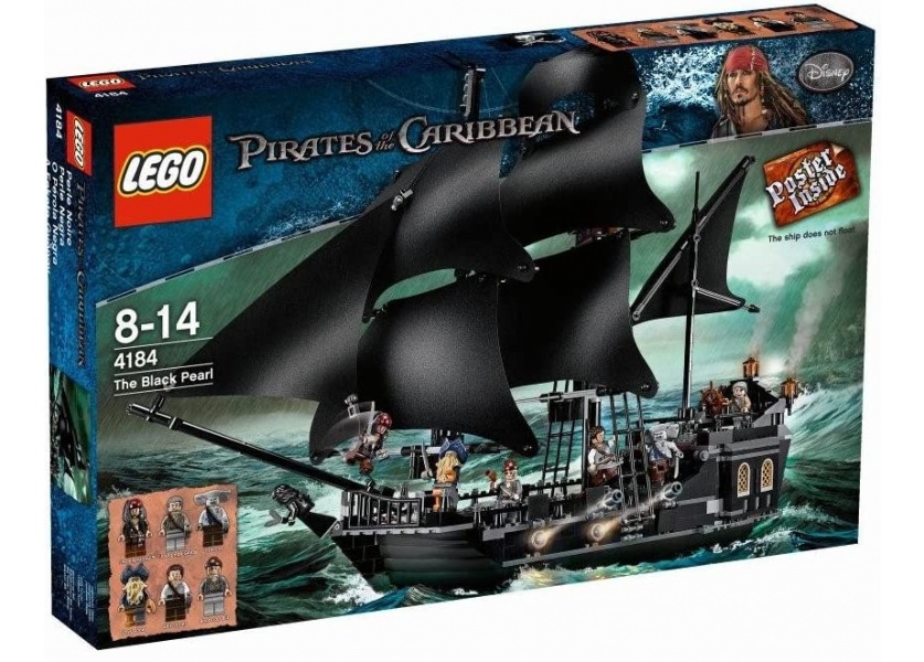 Lego 4184 Piráti z Karibiku Čierna perla