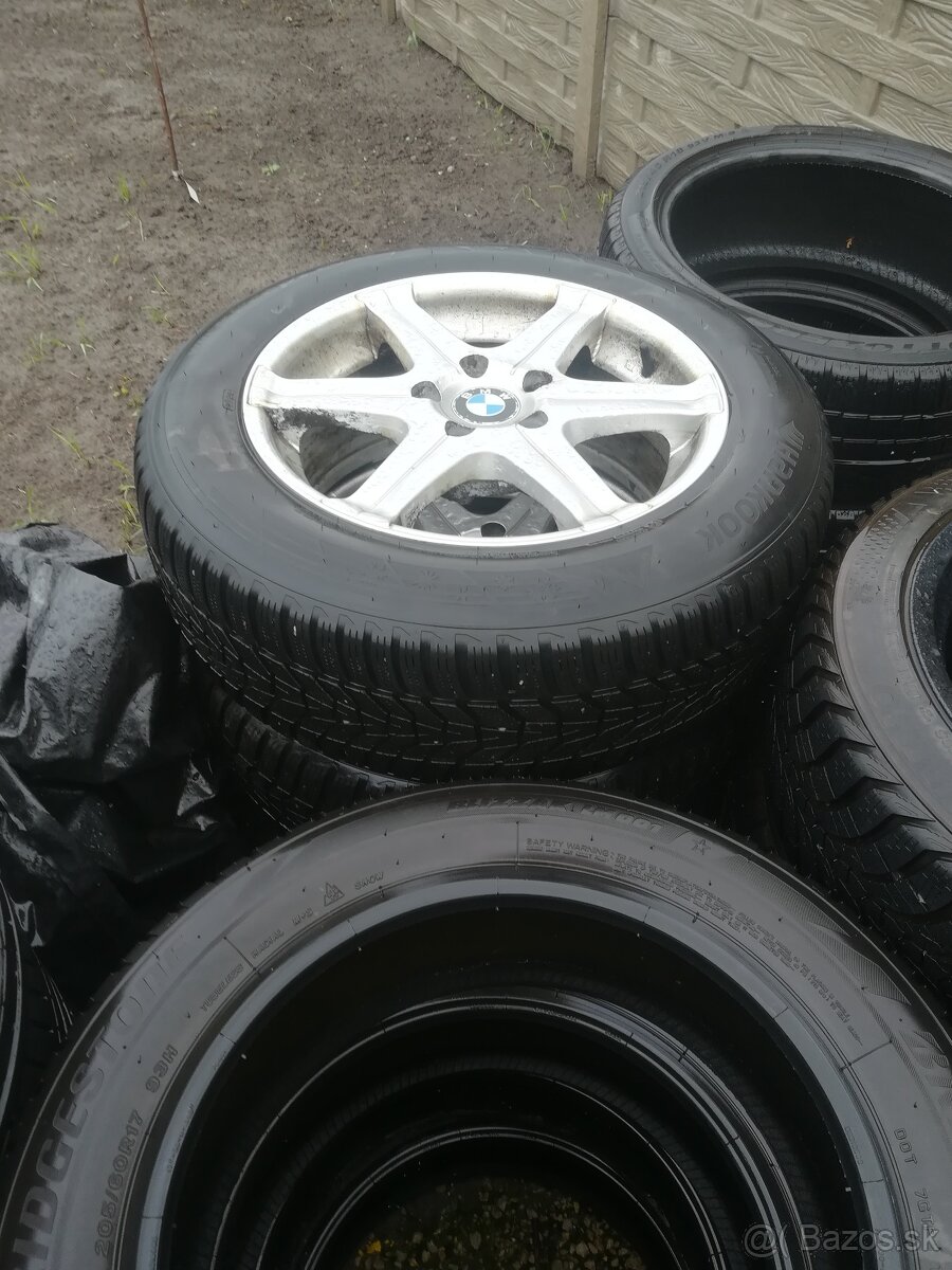 Sada alu kolies na BMW 5x120 R17